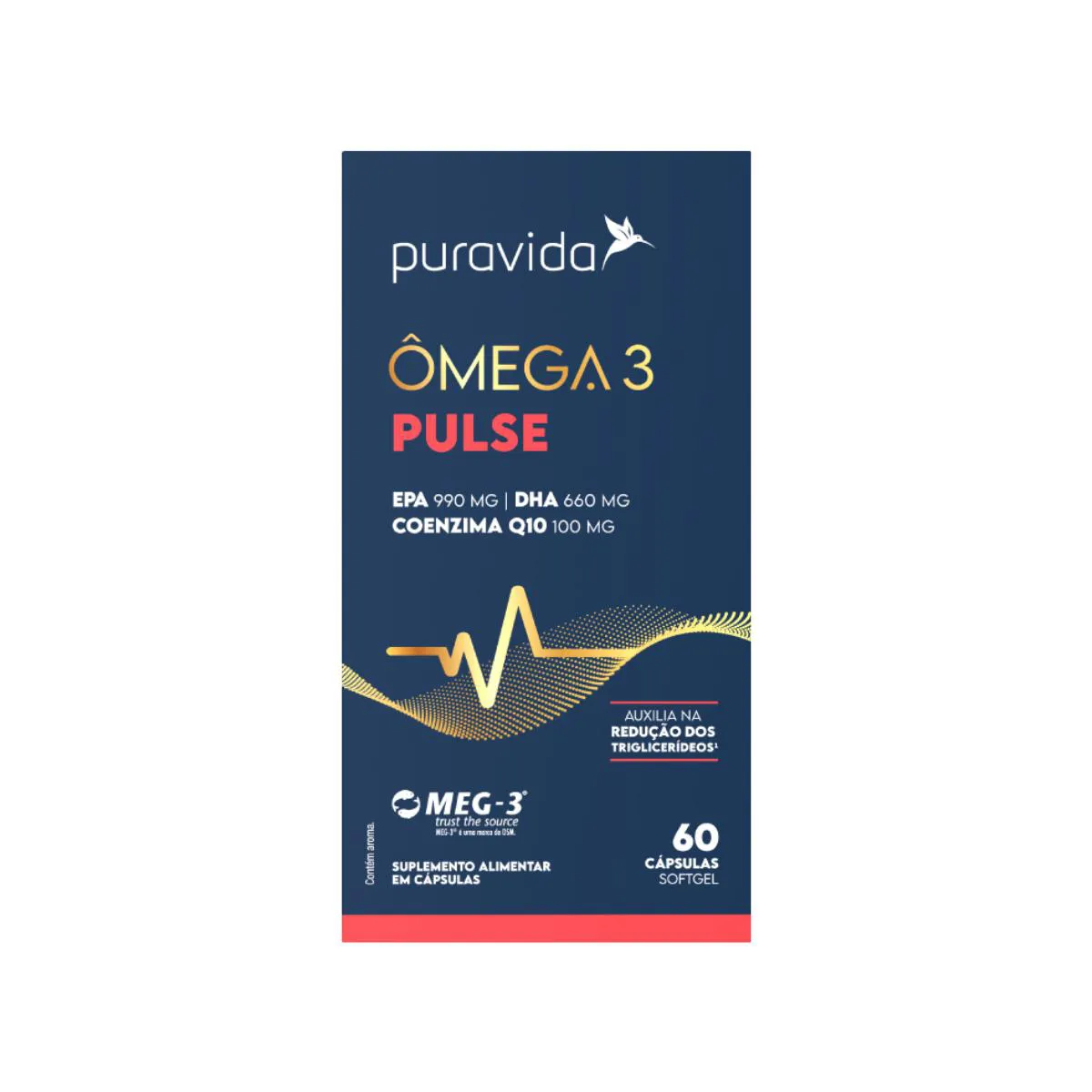 ÔMEGA 3 PULSE EPA DHA + COENZIMA Q10