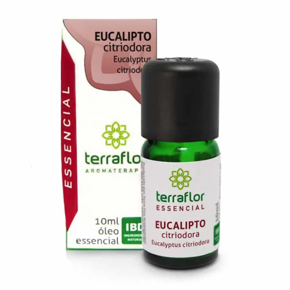 ÓLEO ESSENCIAL EUCALIPTO CITRIODORA TERRAFLOR 10ML