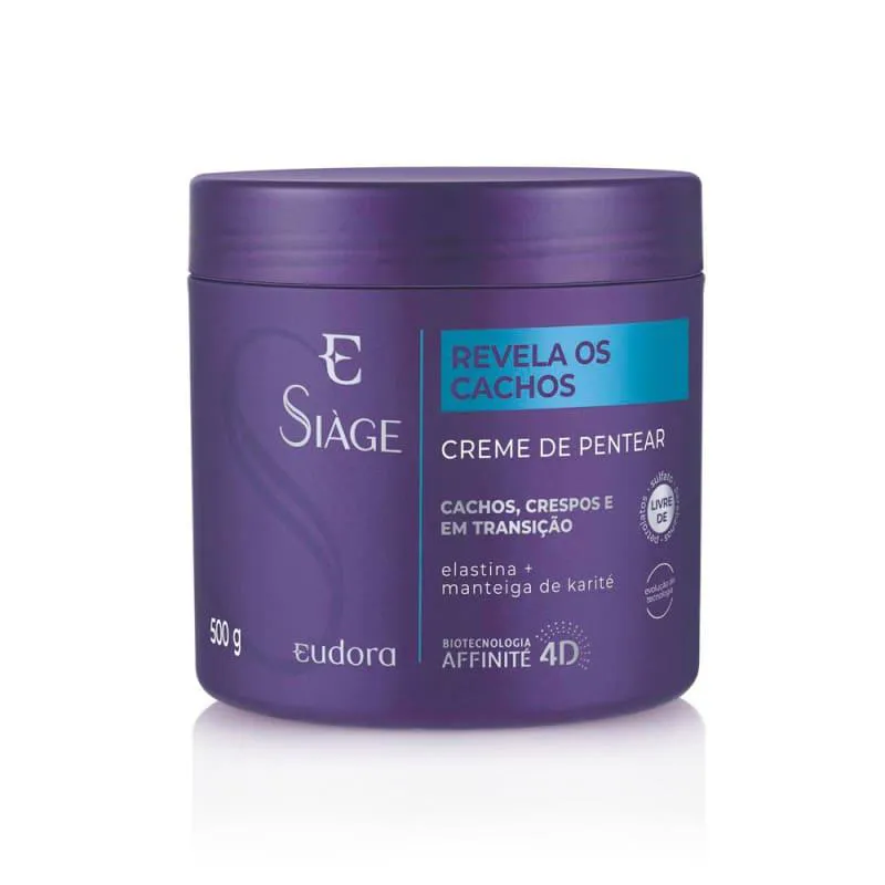SIàGE CREME PARA PENTEAR REVELA OS CACHOS 500G