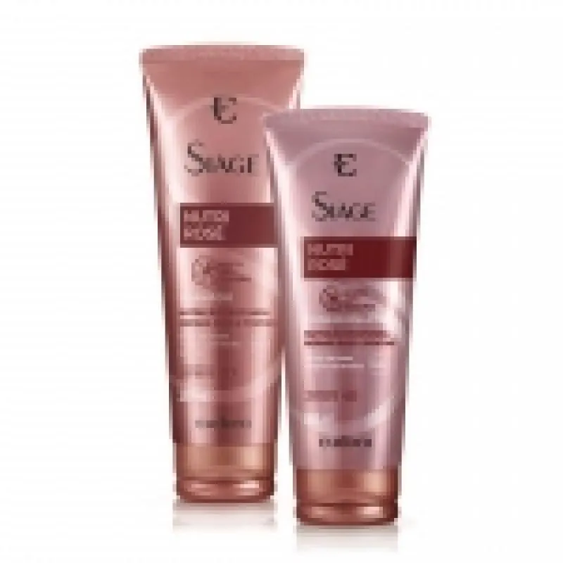 KIT EUDORA NUTRI ROSE SHAMPOO 250 ML + CONDICIONADOR 200ML EUDORA SIAGE