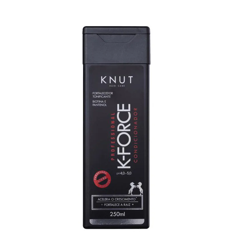 Condicionador Vegano Knut K-Force Combate a Queda 250ml