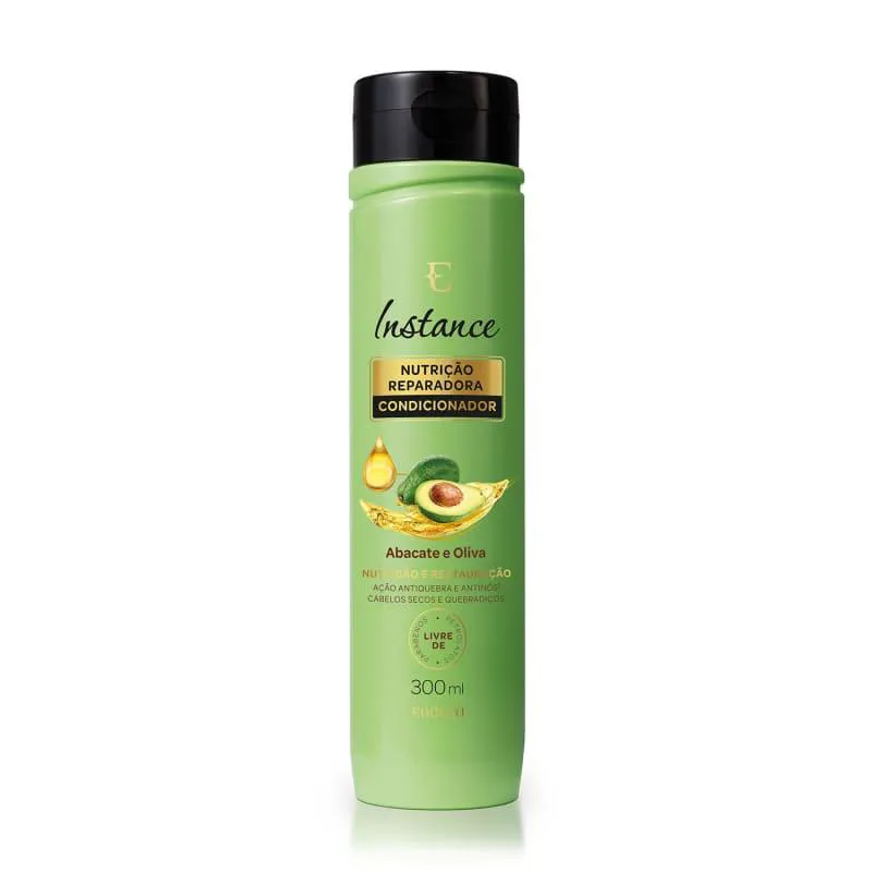 CONDICIONADOR INSTANCE ABACATE E OLIVA EUDORA 300ML