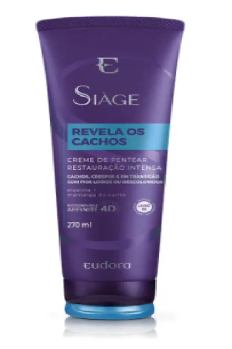 CREME PENTEAR REVELA OS CACHOS RESTAURAçãO INTENSA EUDORA 270ML
