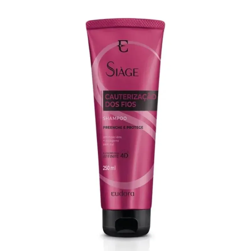 EUDORA SIAGE CAUTERIZACAO DOS FIOS SHAMPOO 250ML
