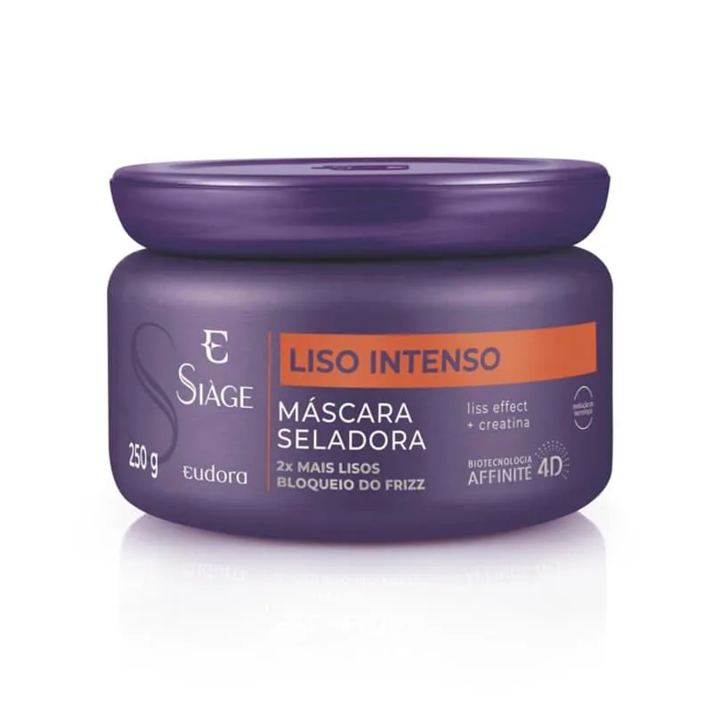 EUDORA SIàGE LISO INTENSO - MáSCARA DE HIDRATAçãO 250G