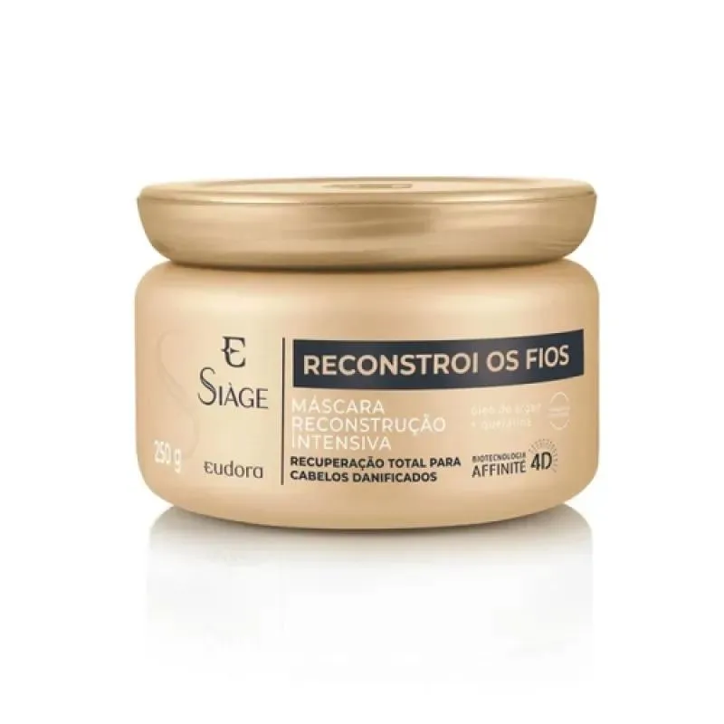 EUDORA SIAGE MASCARA RECONSTROI OS FIOS 250G