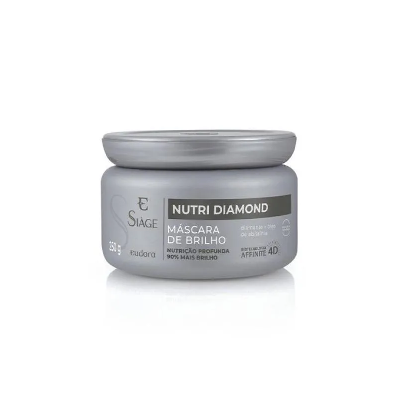 EUDORA SIAGE NUTRI DIAMOND - MáSCARA CAPILAR 250G