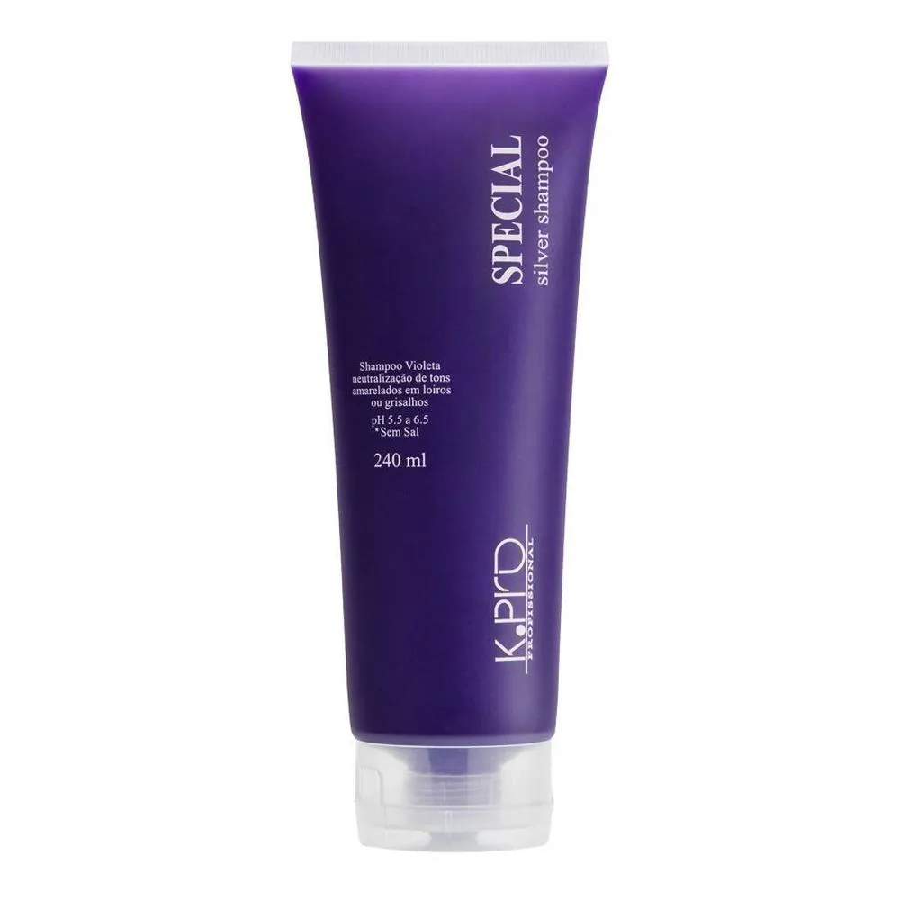 SHAMPOO MATIZADOR K.PRO SILVER BLOND SPECIAL - 240ML