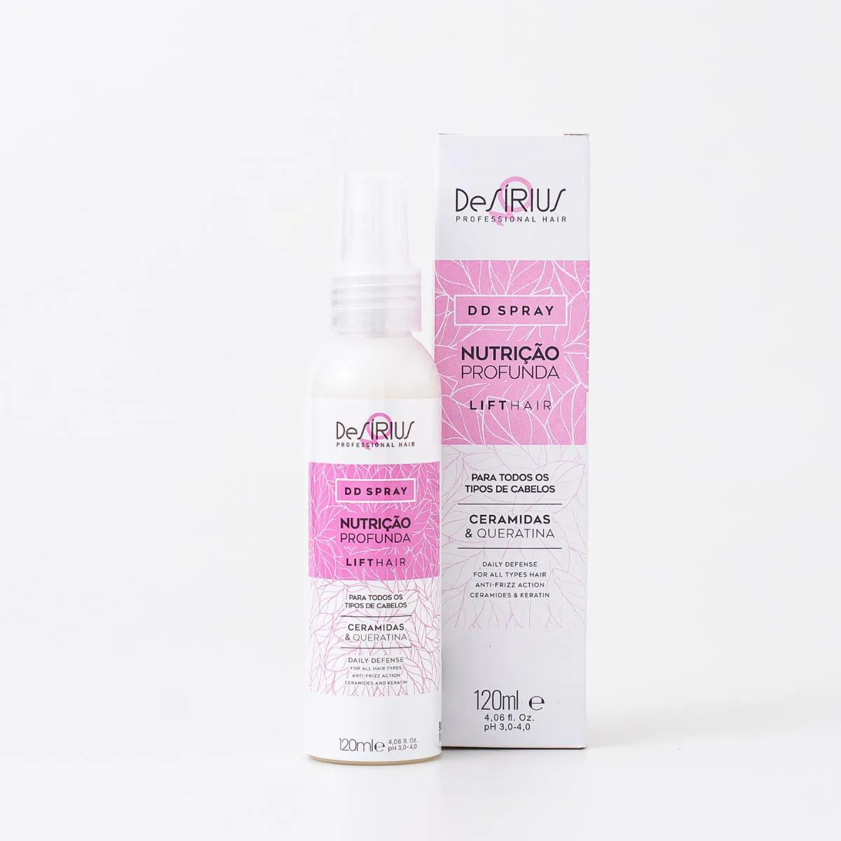 DD SPRAY NUTRIçãO PROFUNDA DE SIRIUS 120ML