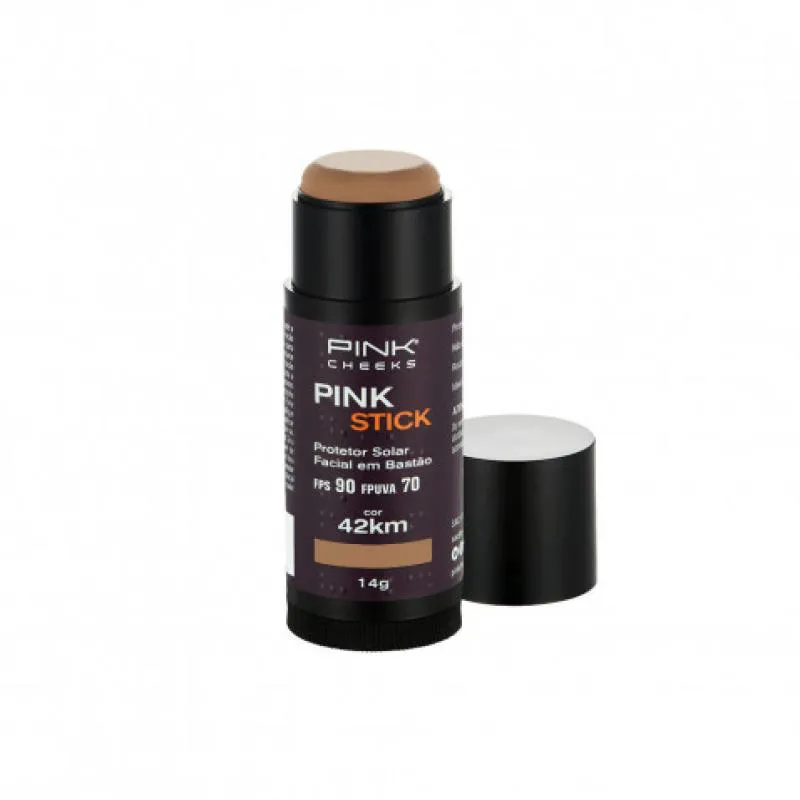 PINK STICK 42KM (B) PROTETOR SOLAR FACIAL BEGE (FPS 90 / FPUVA 70) 14G