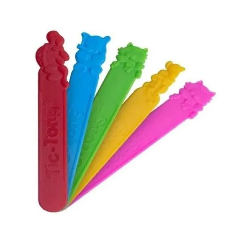 ABAIXADOR DE LíNGUA TIC-TONG ANIMAL JR 400 UNIDADES AGAPLASTIC