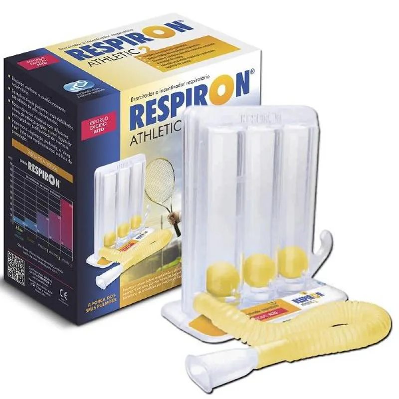 RESPIRON ATHLETIC 2 ESFORçO ALTO EXERCITADOR RESPIRATORIO NCS