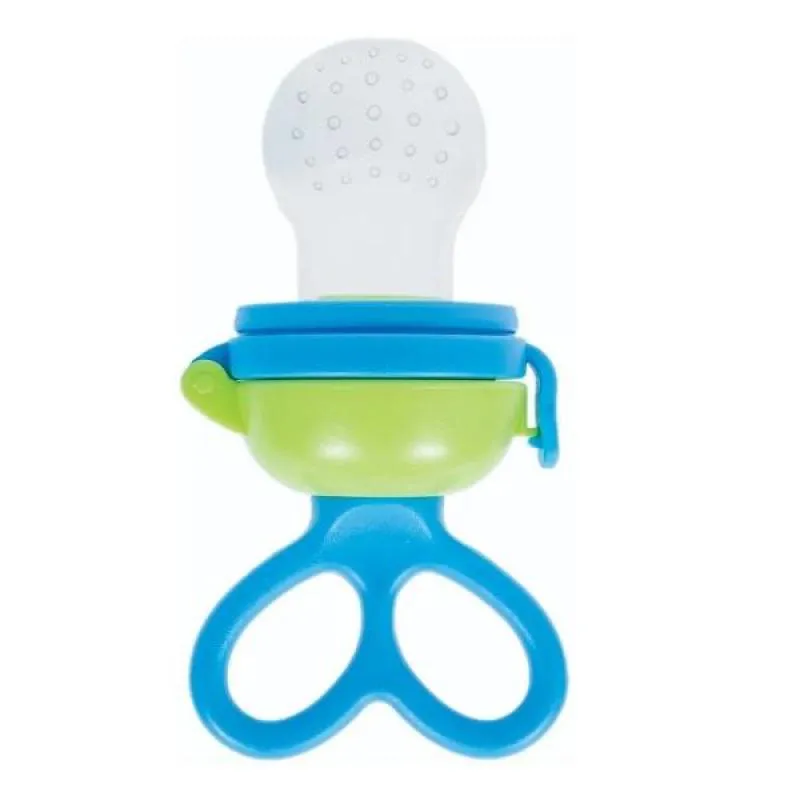 ALIMENTADOR DE SILICONE PORTA FRUTAS AZUL BUBA 6156