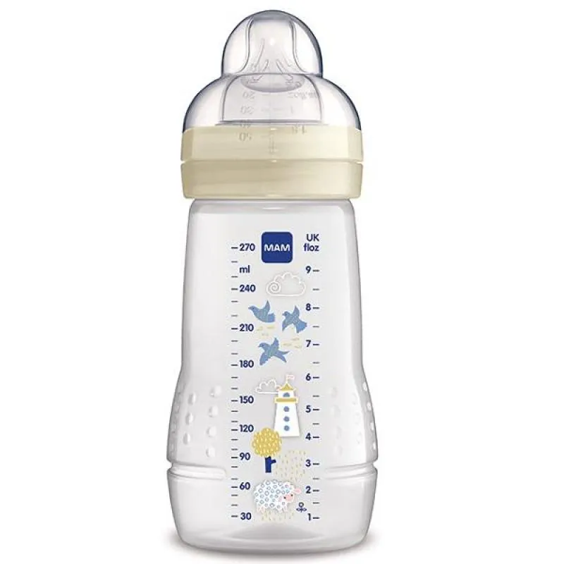 MAMADEIRA EASY ACTIVE FASHION BOTTLE 270ML NEUTRA (2M+) MAM 4839