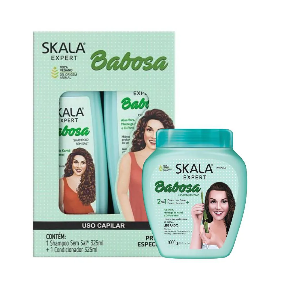 KIT CABELOS SKALA BABOSA