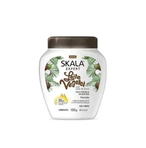 CREME DE HIDRATAçãO SKALA LEITE VEGETAL 1KG
