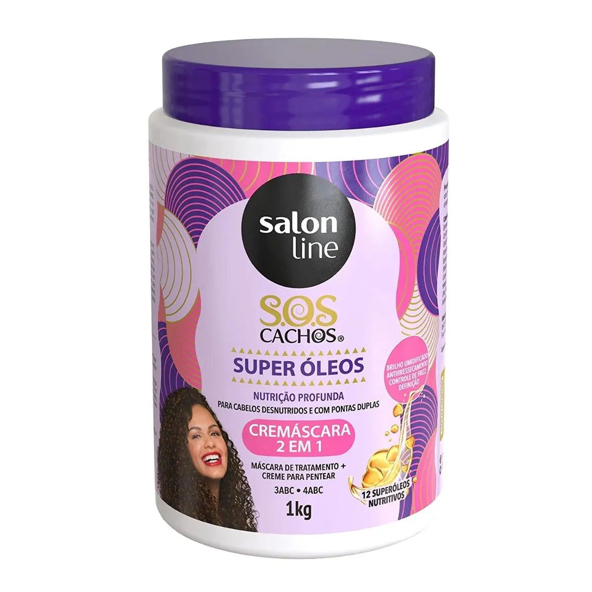 CREME PARA PENTEAR SALON LINE SOS 2X1 NUTRITIVO 1KG
