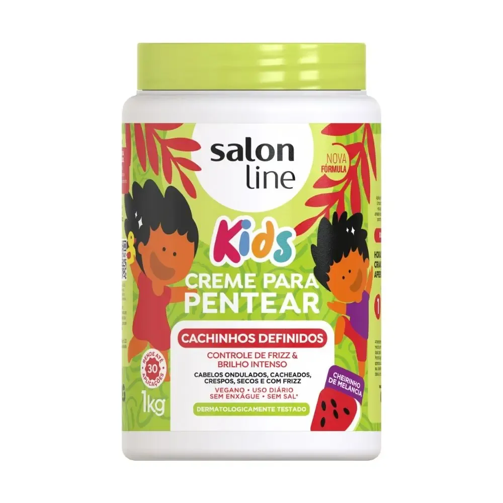 CREME PARA PENTEAR INFANTIL SALON LINE KIDS 1KG