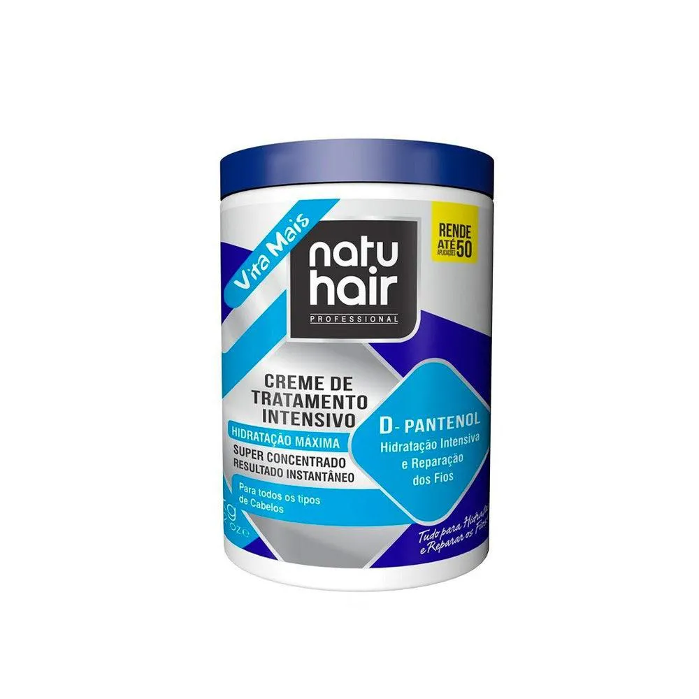 CREME DE TRATAMENTO NATU HAIR INTENSIVO D PANTENOL 1KG
