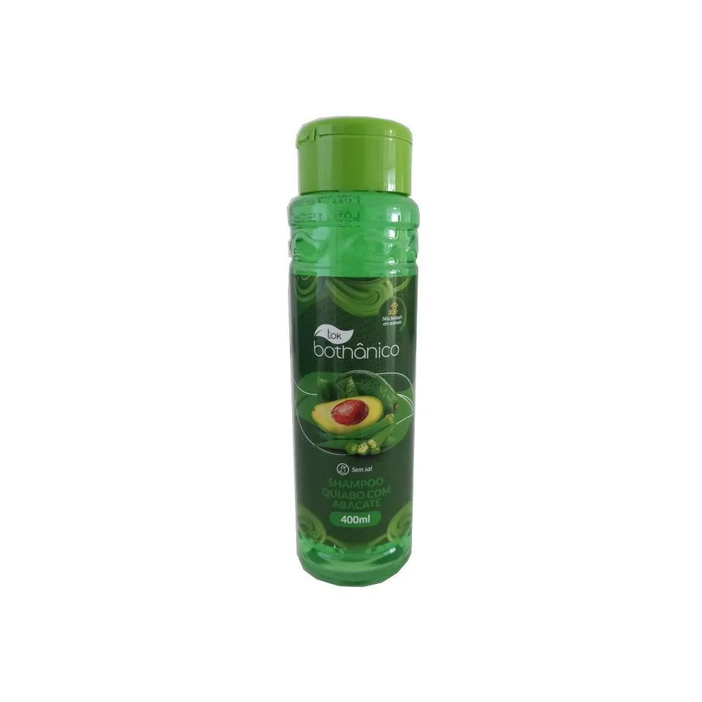 SHAMPOO TOK BOTHâNICO QUIABO COM ABACATE 400ML