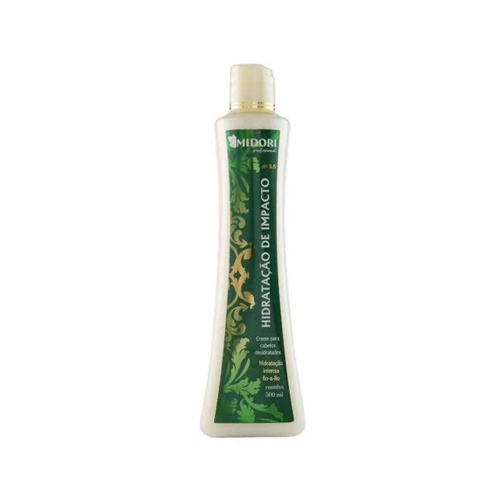 MáSCARA DE HIDRATAçãO MIDORI DE IMPACTO PROFISSIONAL 500ML