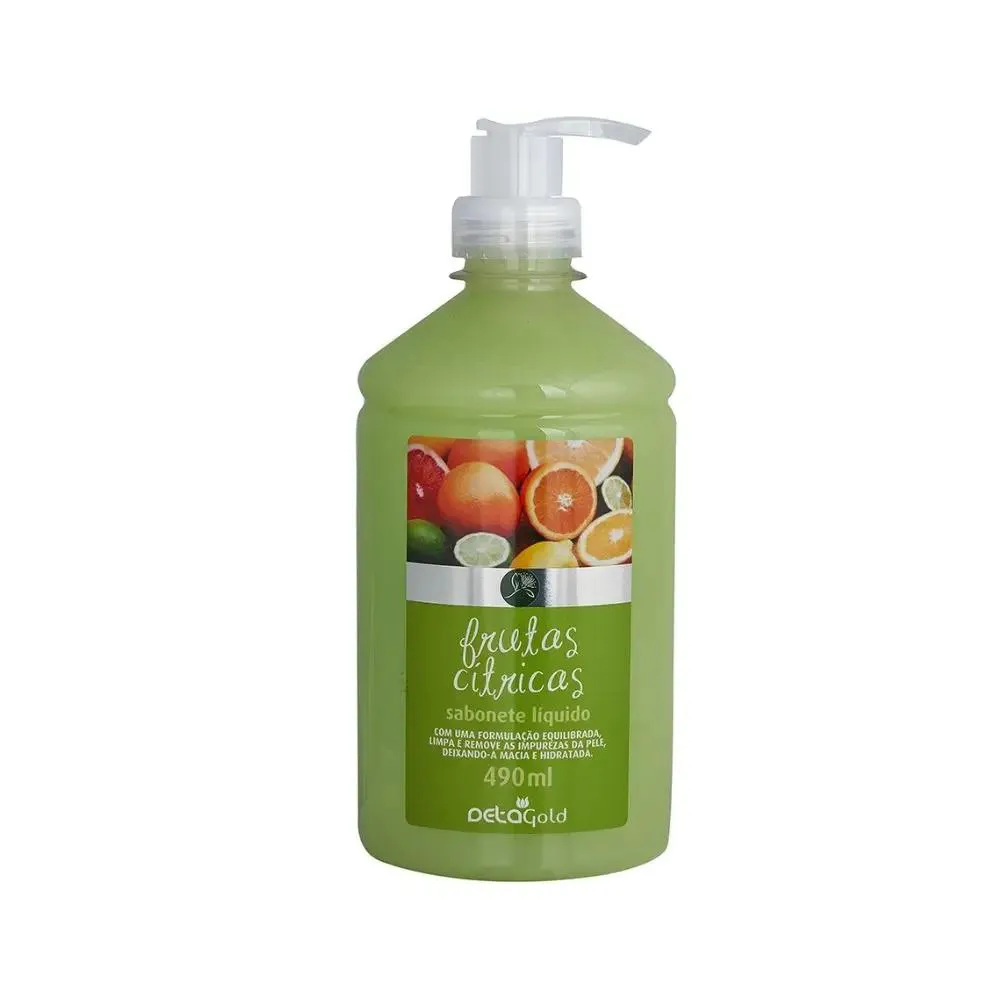 SABONETE LíQUIDO DETA GOLD FRUTAS CíTRICAS 490ML