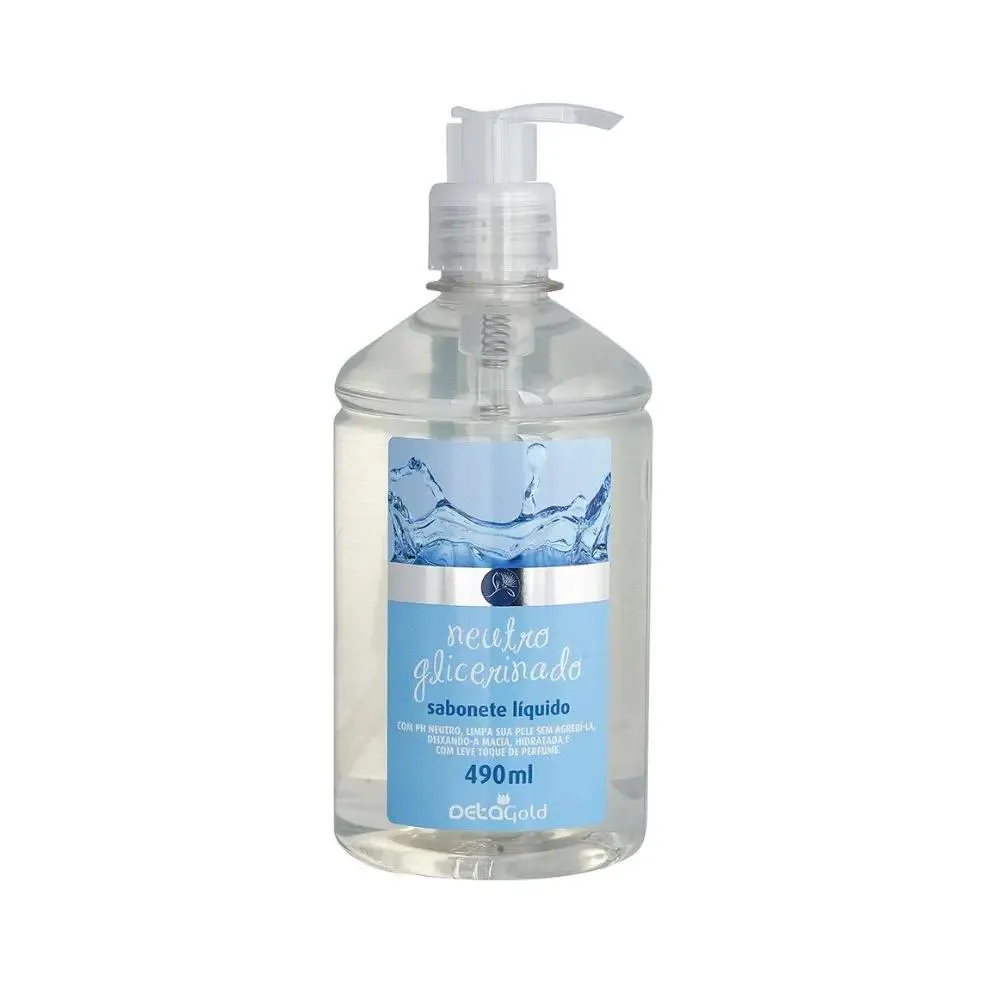 SABONETE LíQUIDO DETA GOLD NEUTRO GLICERINADO 490ML