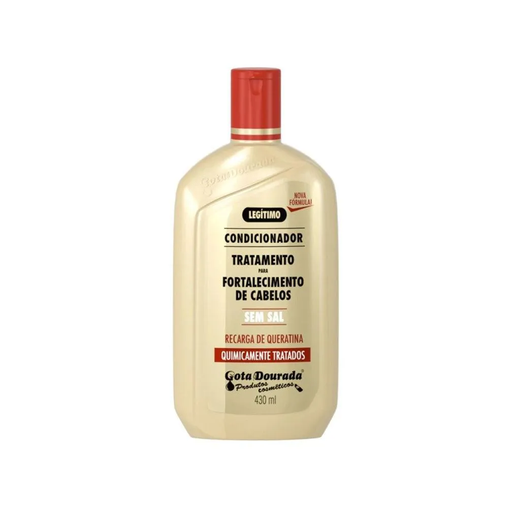 CONDICIONADOR GOTA DOURADA QUIMICAMENTE TRATADOS 430ML