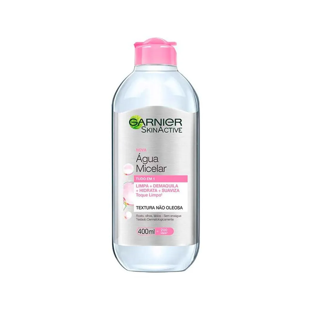 ÁGUA MICELAR GARNIER SKIN PINK 400ML