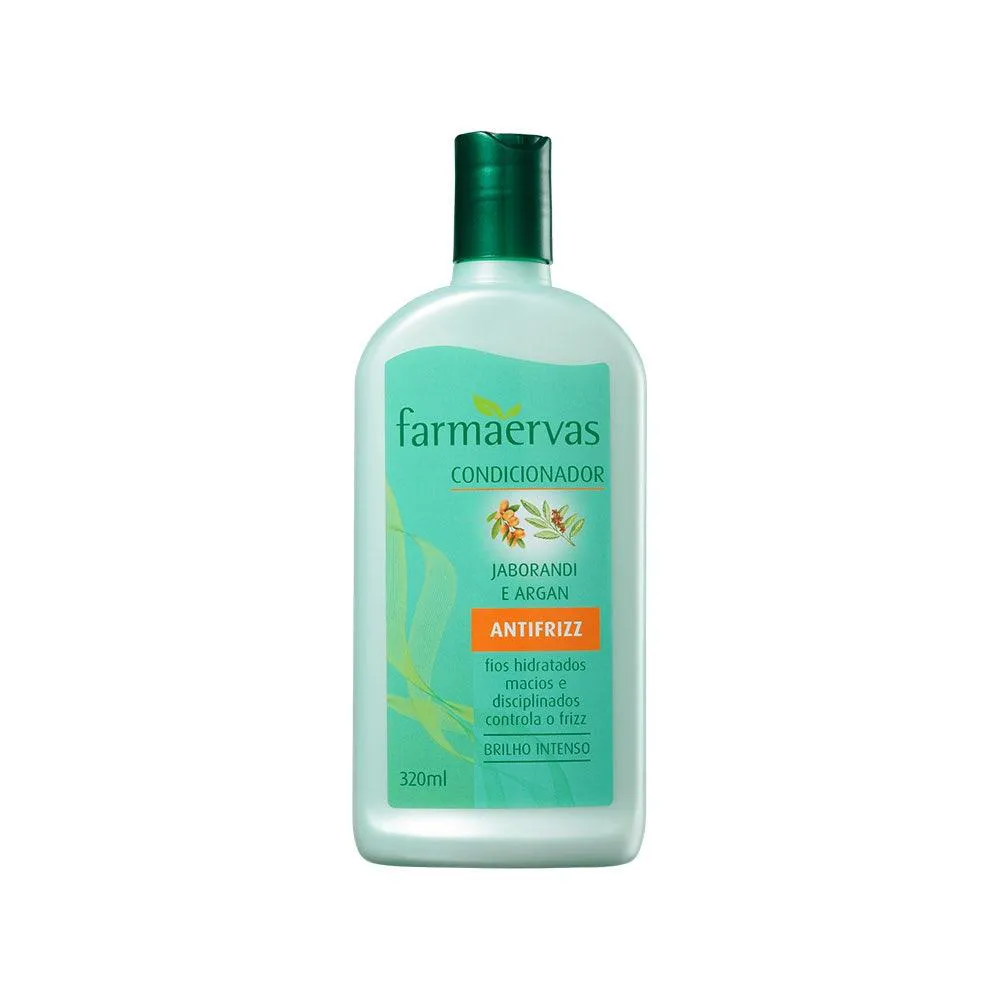 CONDICIONADOR FARMAERVAS JABORANDI E ARGAN 320ML