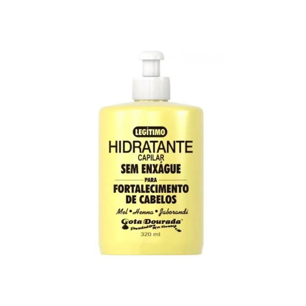 CREME PARA PENTEAR GOTA DOURADA FORTALECIMENTO 320ML