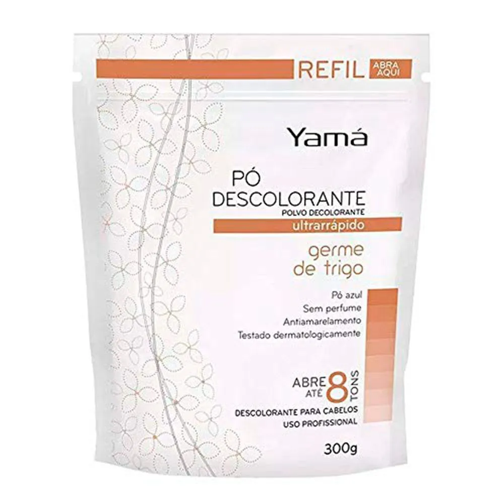 Pó DESCOLORANTE YAMá GERMEN DE TRIGO REFIL 300G