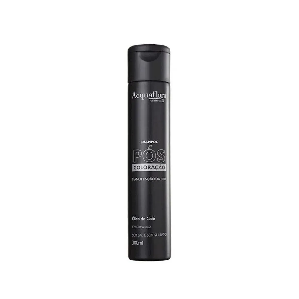 SHAMPOO ACQUAFLORA PóS COLORAçãO 300ML