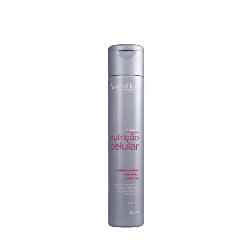 SHAMPOO ACQUAFLORA NUTRIçãO CELULAR 300ML
