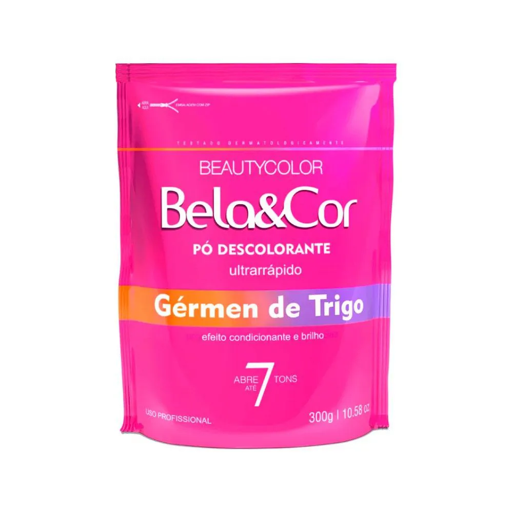 Pó DESCOLORANTE BEAUTY COLOR GERMEN DE TRIGO 300G