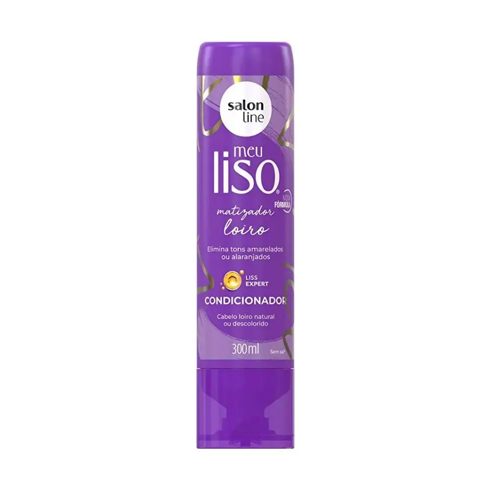 CONDICIONADOR SALON LINE MEU LISO #LOIROMATIZADO 300ML