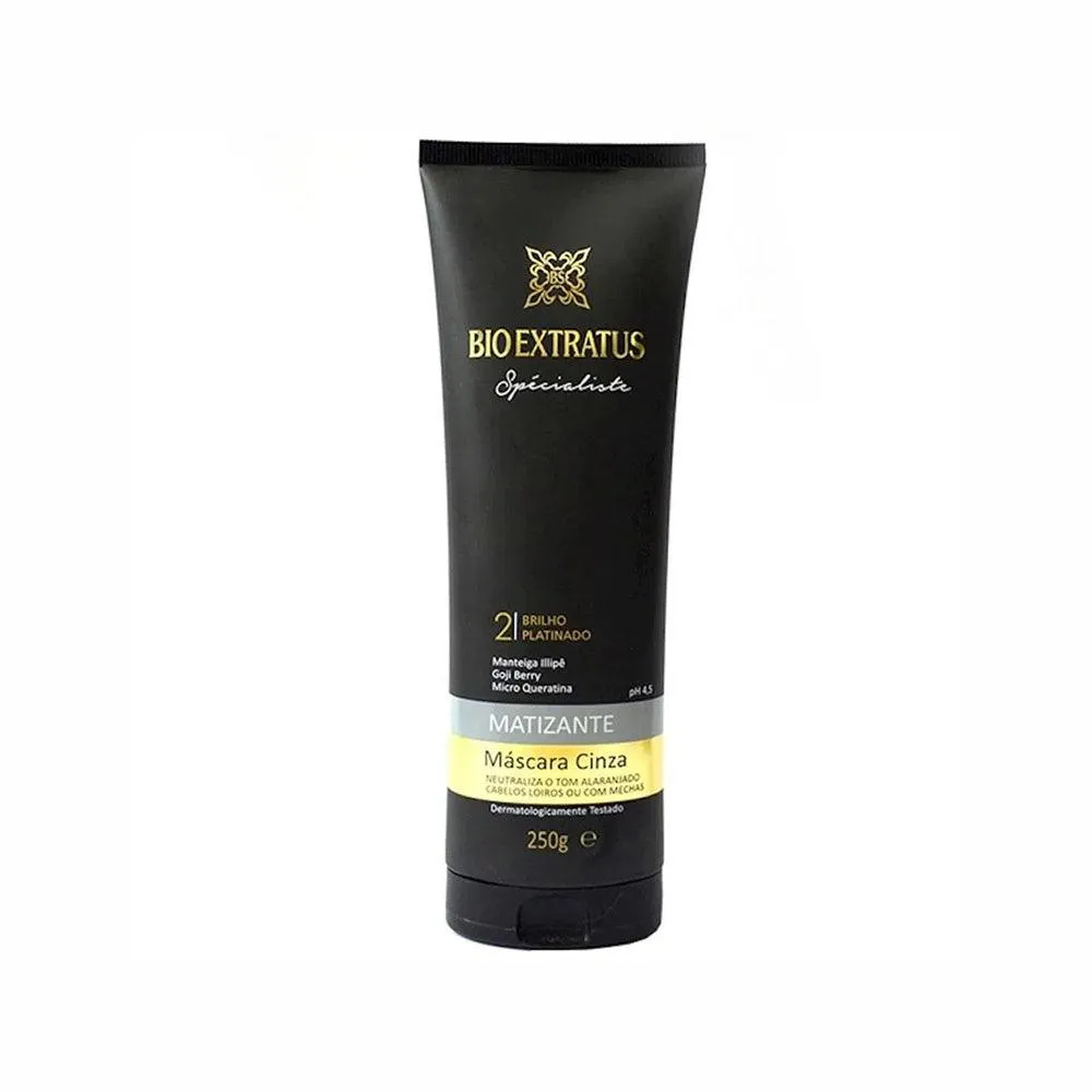 MáSCARA MATIZADORA BIO EXTRATUS SPECIALISTE CINZA 250G