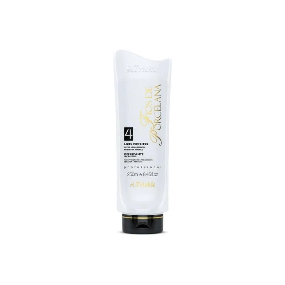 DEFRIZANTE TRISKLE FIOS DE PORCELANA LISOS PERFEITOS 250ML