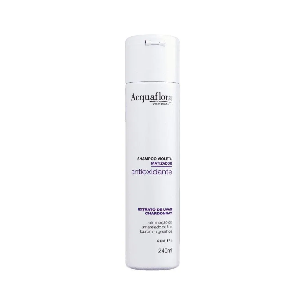 Shampoo Acquaflora Antioxidante Violeta 240ml