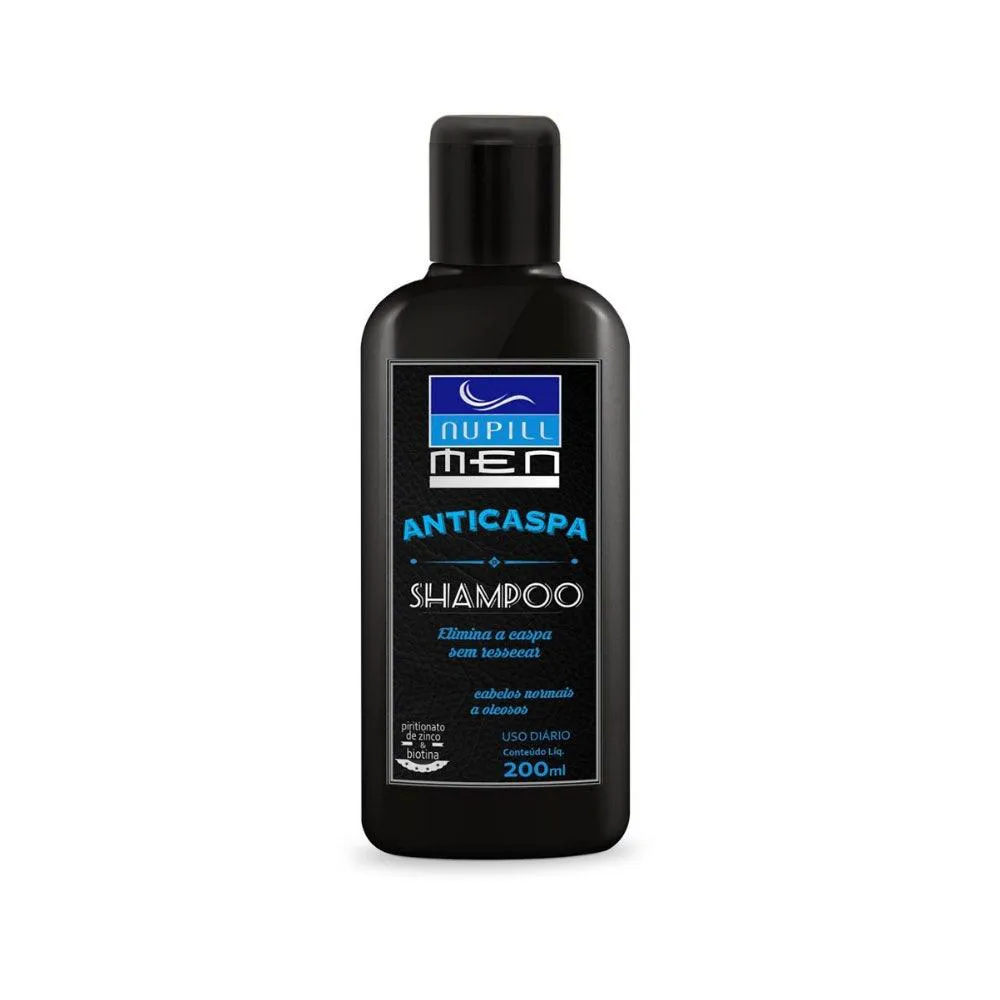 SHAMPOO ANTICASPA NUPILL MEN 200ML