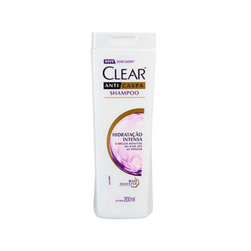 SHAMPOO ANTICASPA CLEAR HIDRATAçãO INTENSA 200ML