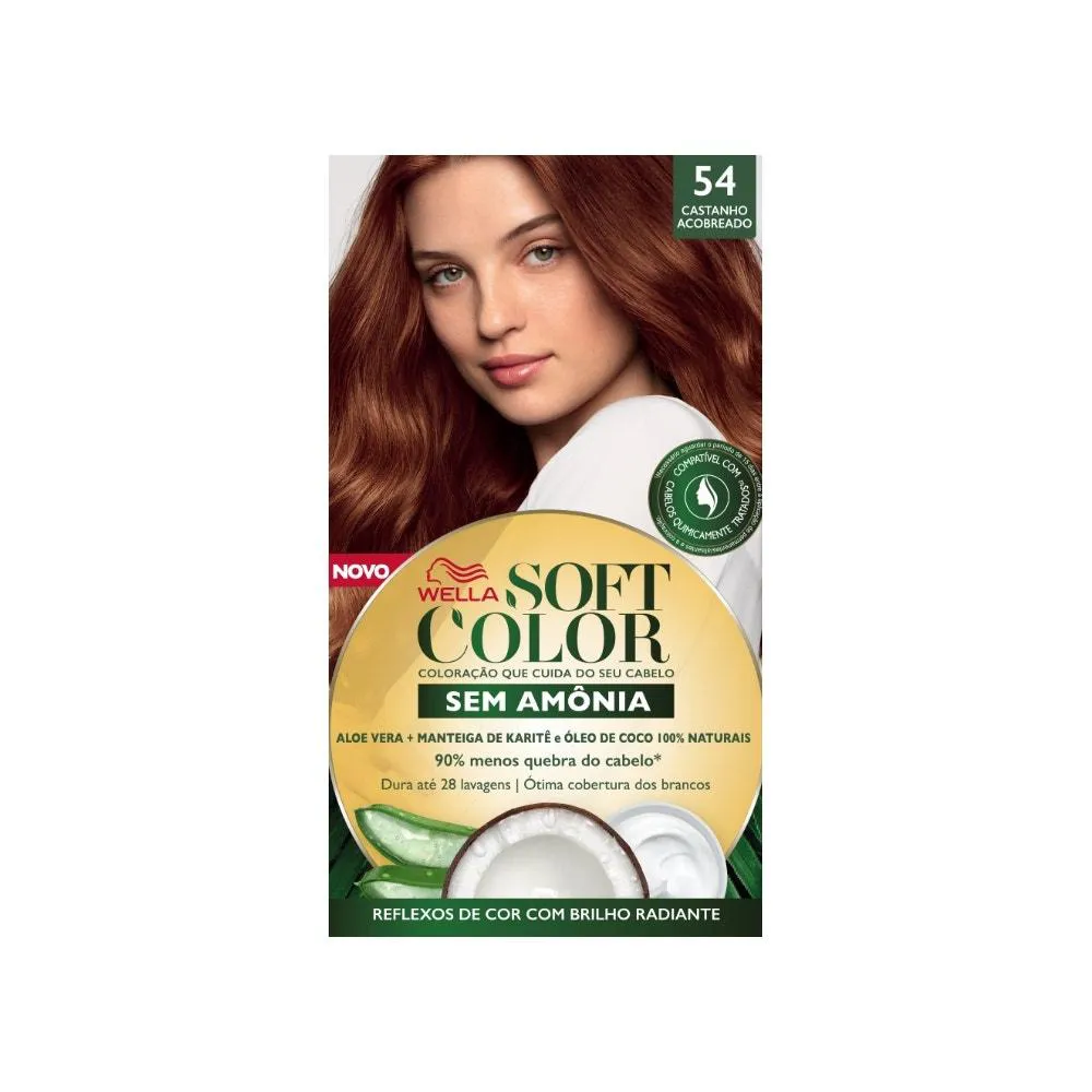 TINTURA SOFT COLOR 54 CASTANHO ACOBREADO