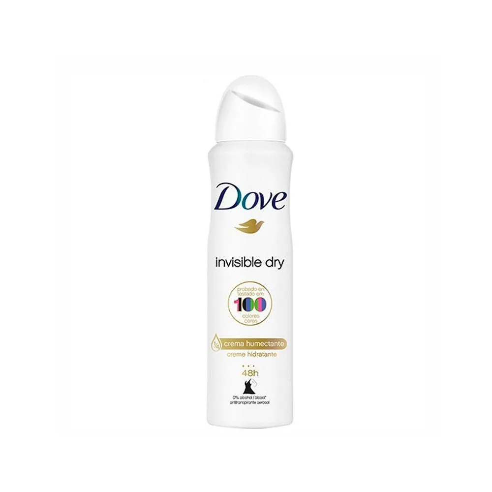 Desodorante Antitranspirante Aerosol Dove Go Invisible Dry Feminino 48h 150ml