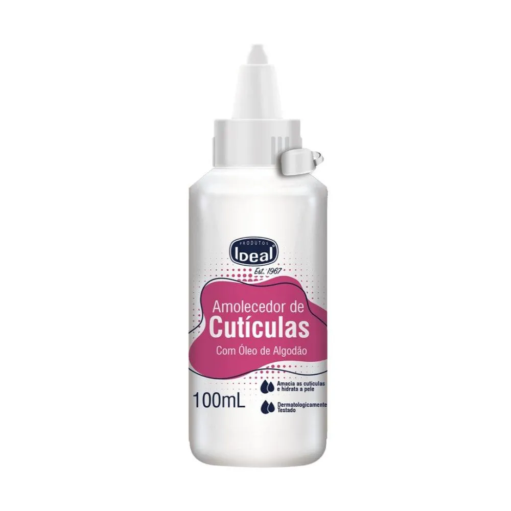 AMOLECEDOR DE CUTíCULA IDEAL ÓLEO DE ALGODãO 100ML