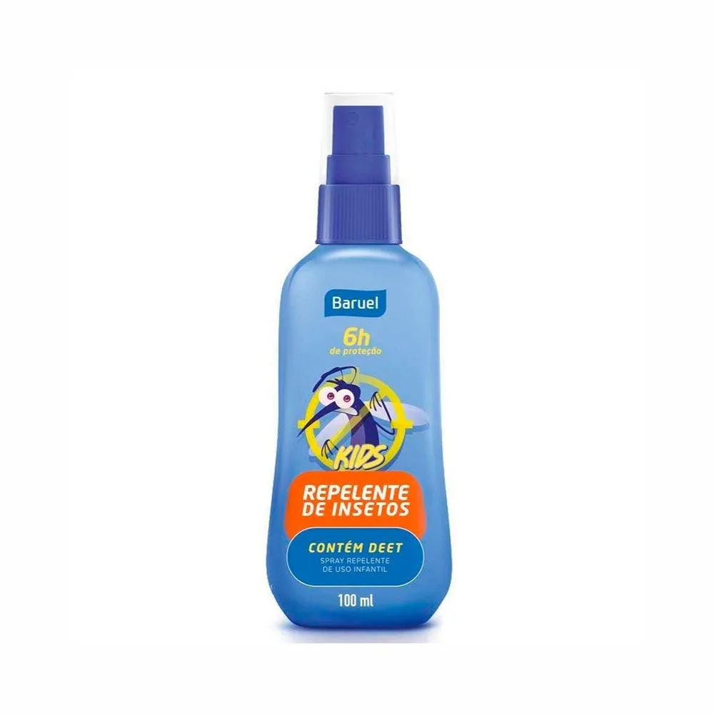 REPELENTE BARUEL SPRAY KIDS 6 HORAS 100ML