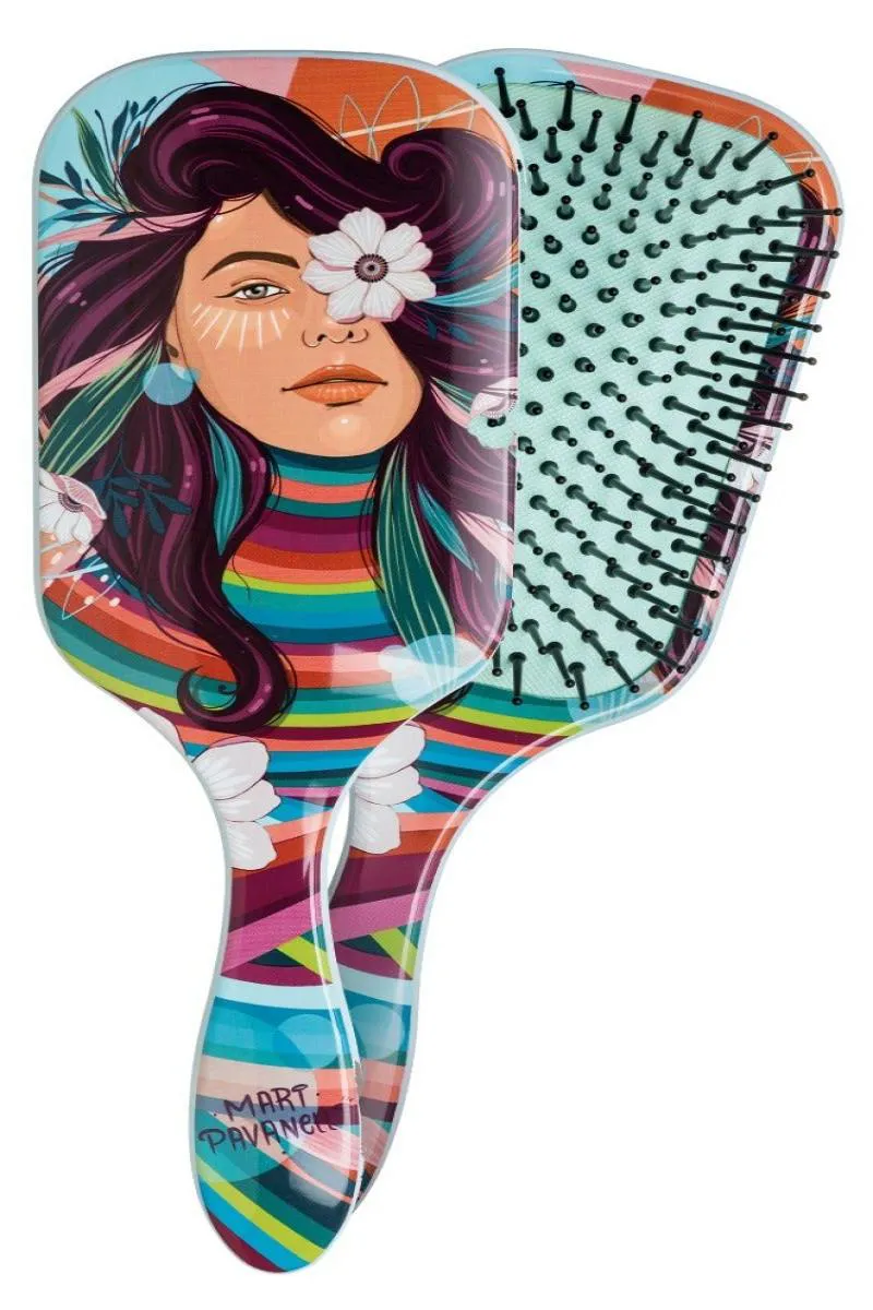 ESCOVA DE CABELO BELLIZ RAQUETE FLORESCER 463