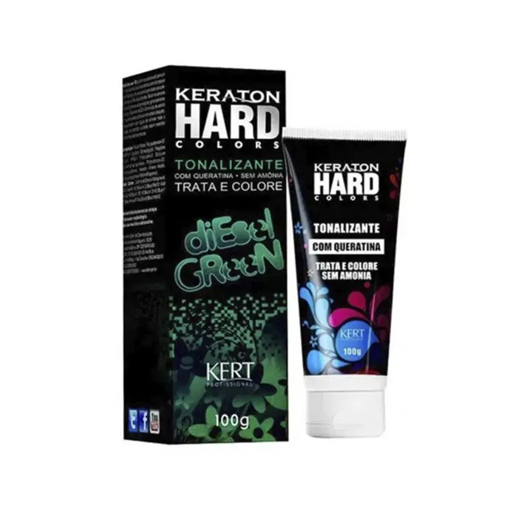 TONALIZANTE KERATON HARD COLORS DIESEL GREEN