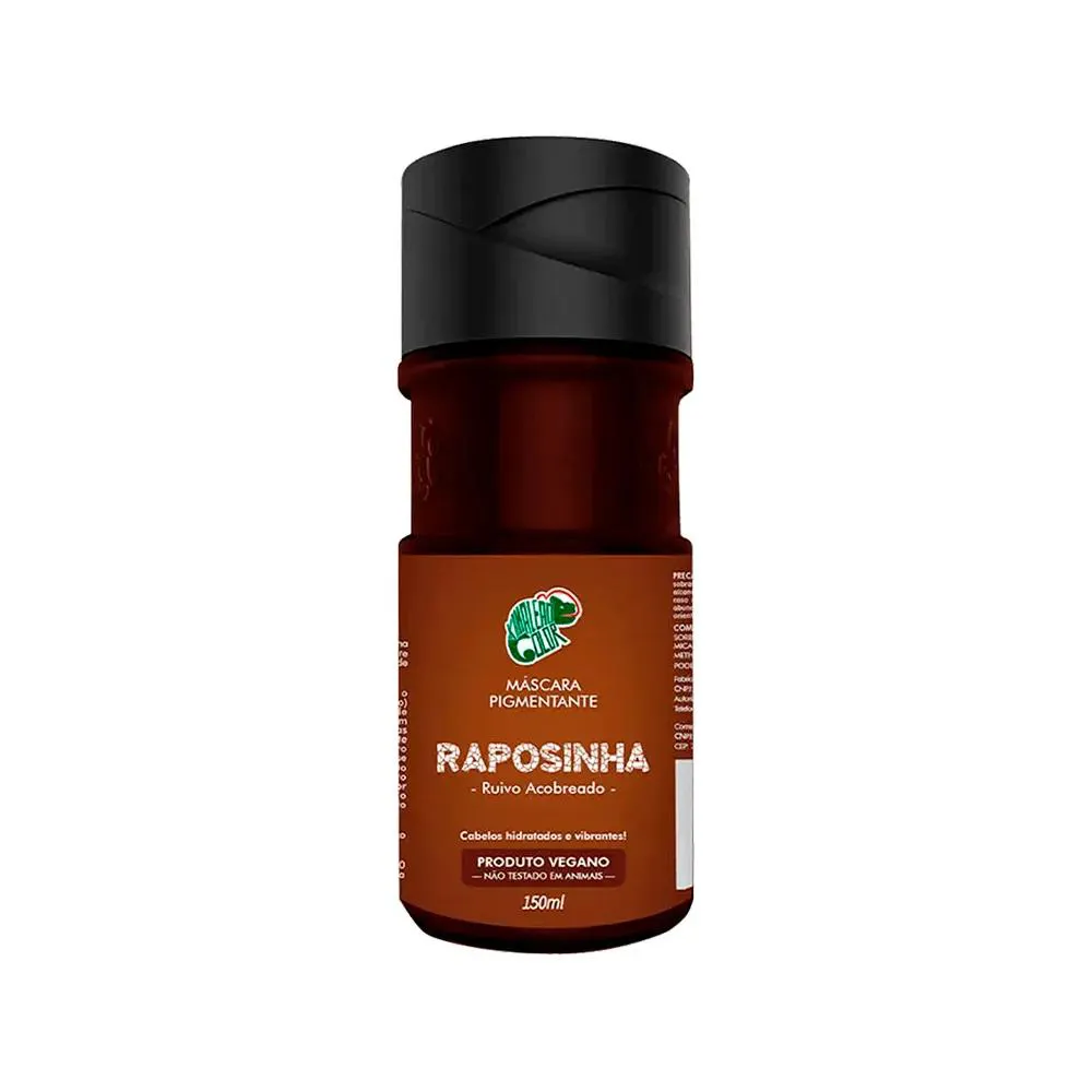 MáSCARA DE TRATAMENTO KAMALEãO COLOR PIGMENT RAPOSINHA 150ML