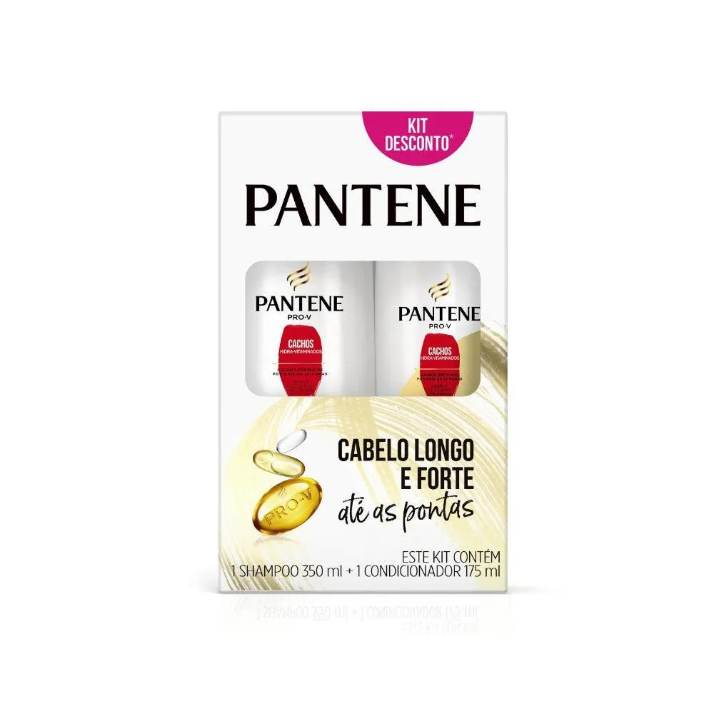 KIT SHAMPOO 350ML + CONDICIONADOR 175ML PANTENE HIDRA