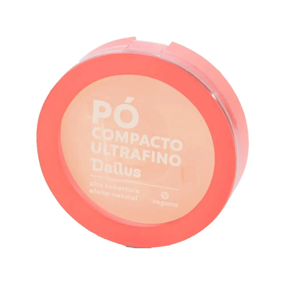 Pó COMPACTO FACIAL DAILUS VEGANO D1 CLARO